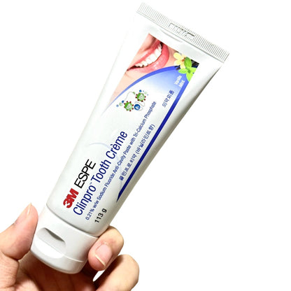 3M Clinpro Tooth Creme, Anticavity Toothpaste, 113 g, Vanilla Mint Flavour