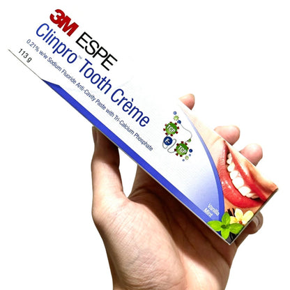 3M Clinpro Tooth Creme, Anticavity Toothpaste, 113 g, Vanilla Mint Flavour