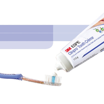 3M Clinpro Tooth Creme, Anticavity Toothpaste, 113 g, Vanilla Mint Flavour