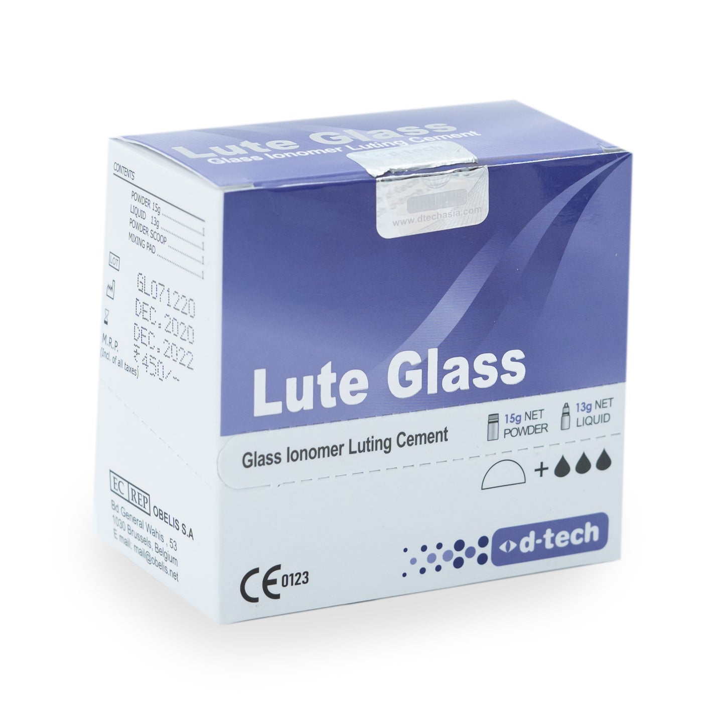 D-Tech Lute Glass GIC | Glass Ionomer Luting Cement