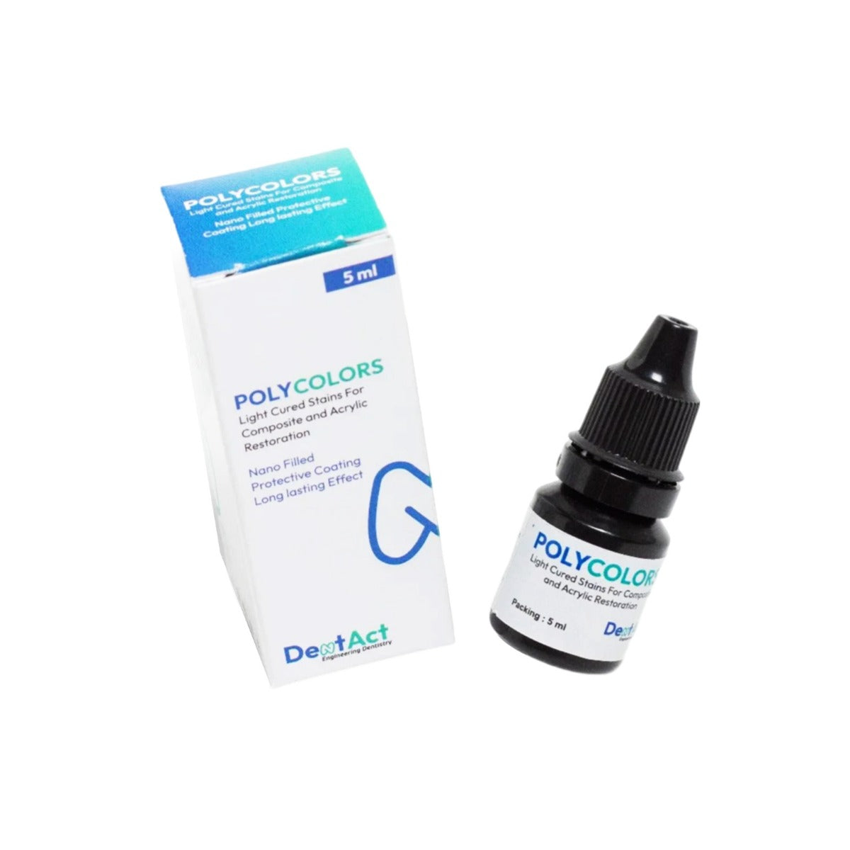 DENTACT Poly Colours Light Cured Stain - Yellow