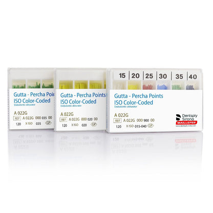 DENTSPLY Gutta Percha Points 2% Taper | Dentsply GP Points