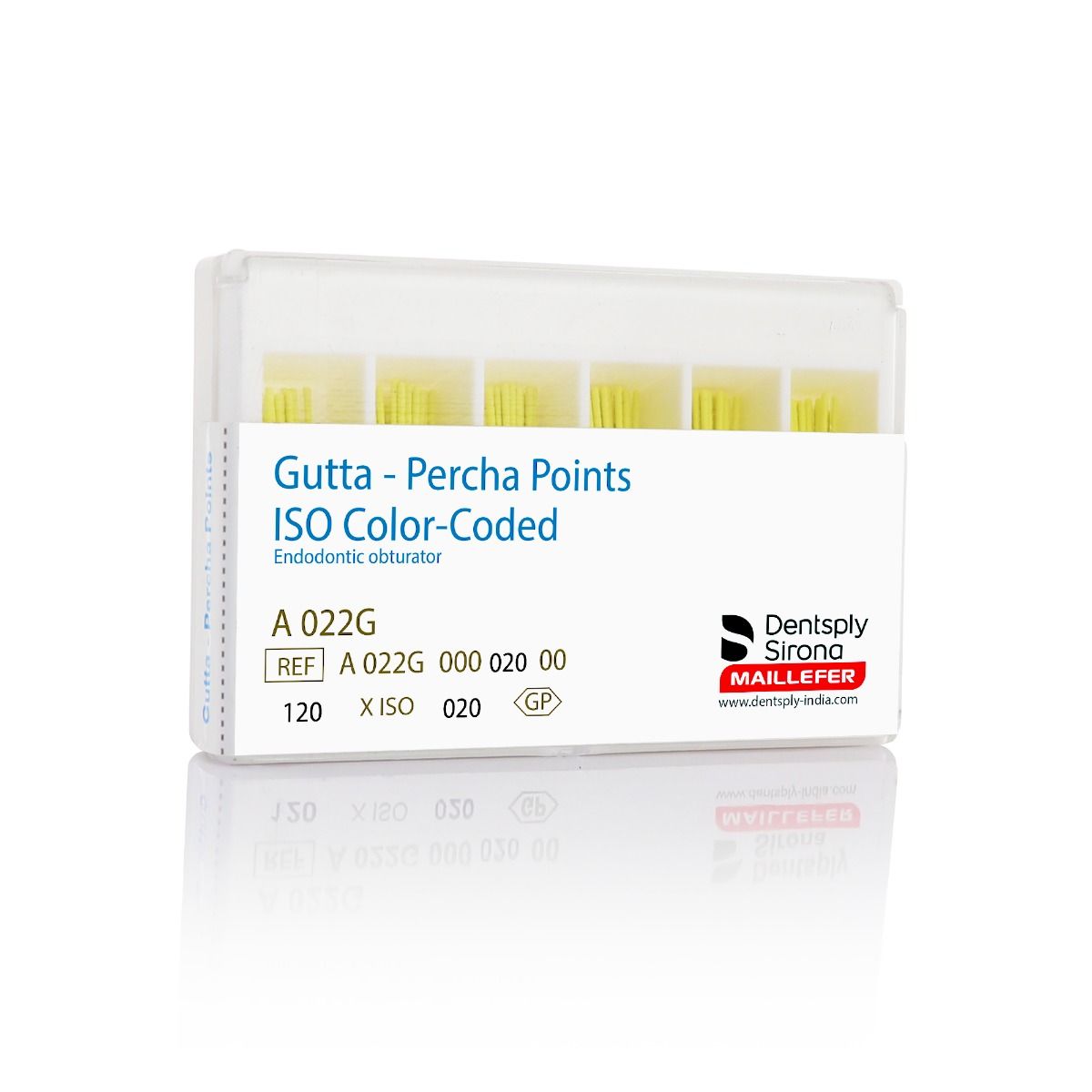 DENTSPLY Gutta Percha Points 2% Taper | Dentsply GP Points