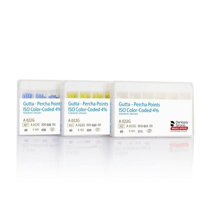 DENTSPLY Gutta Percha Points 4% Taper | Gutta Percha Points