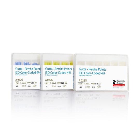 DENTSPLY Gutta Percha Points 4% Taper | Gutta Percha Points