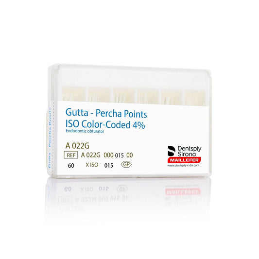DENTSPLY Gutta Percha Points 4% Taper | Gutta Percha Points
