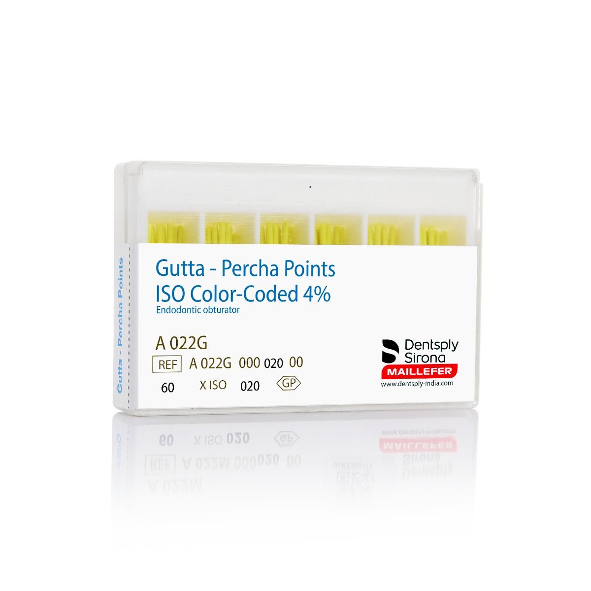 DENTSPLY Gutta Percha Points 4% Taper | Gutta Percha Points