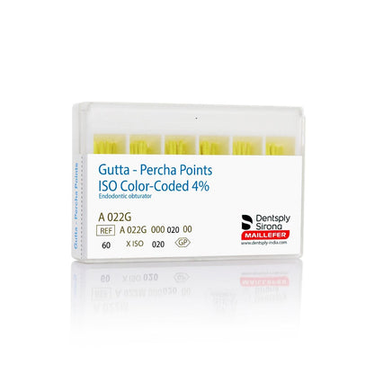 DENTSPLY Gutta Percha Points 4% Taper | Gutta Percha Points