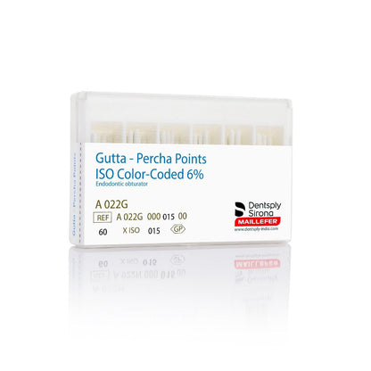 DENTSPLY Gutta Percha Points 6% Taper | Gutta Percha Points