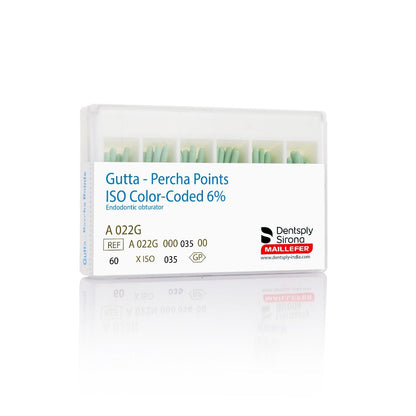 DENTSPLY Gutta Percha Points 6% Taper | Gutta Percha Points