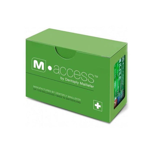 DENTSPLY M-Access K-Files 25mm | Hand Operated Files | For Cleaning and Shaping of the Root Canal