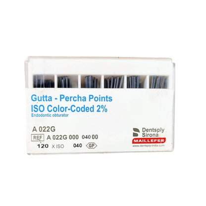 DENTSPLY Gutta Percha Points 2% GP Points