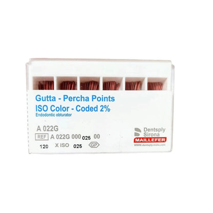 DENTSPLY Gutta Percha Points 2% GP Points