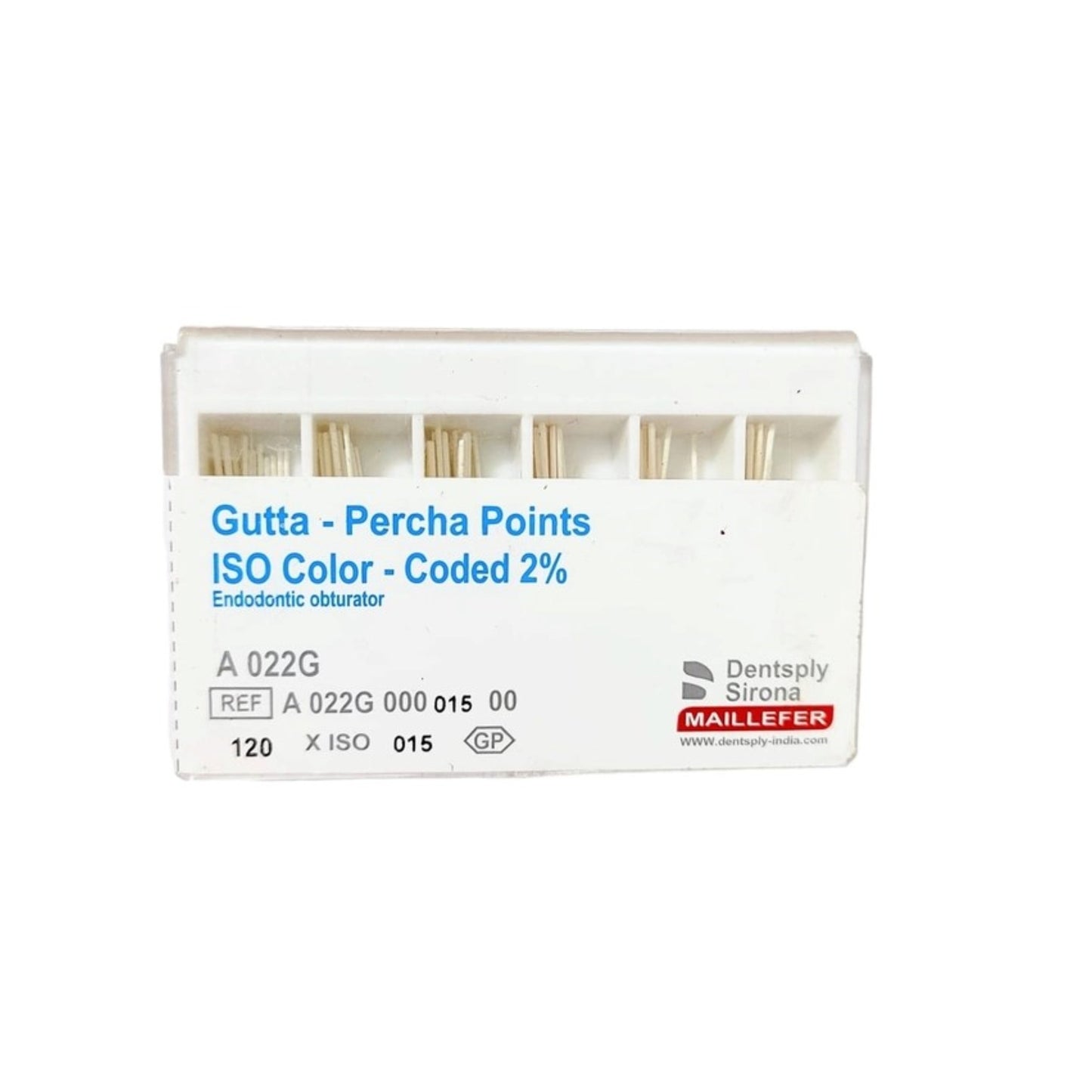 DENTSPLY Gutta Percha Points 2% GP Points