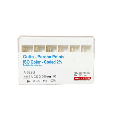 DENTSPLY Gutta Percha Points 2% GP Points