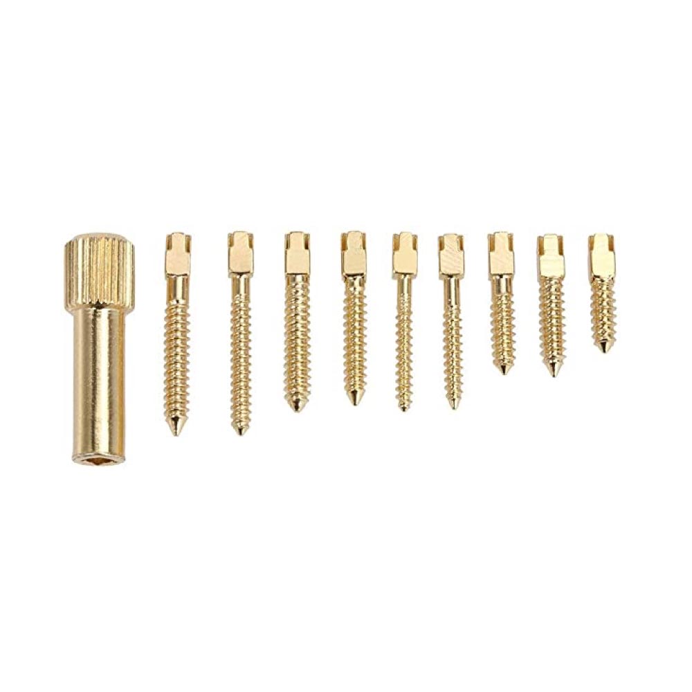 Dental Conical Screw Posts | Pack of 120 PCS | High Quality Precision Finish Special Lead Free Conical Metal Screw Posts With Keys