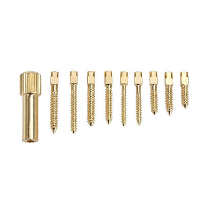 Dental Conical Screw Posts | Pack of 120 PCS | High Quality Precision Finish Special Lead Free Conical Metal Screw Posts With Keys
