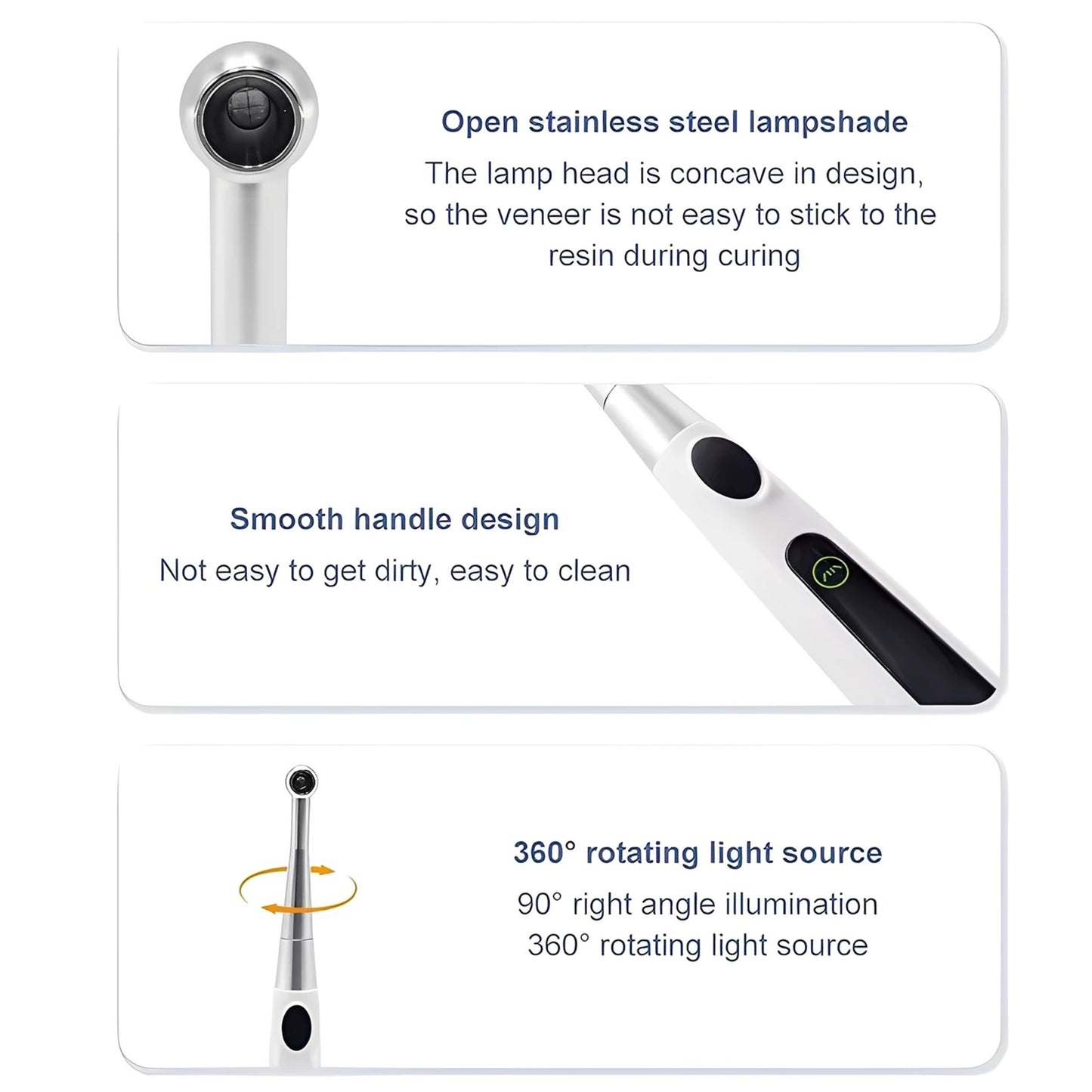 Dental Light Cure Unit – GX-C240 | Cordless LED 1-Second Fast Cure