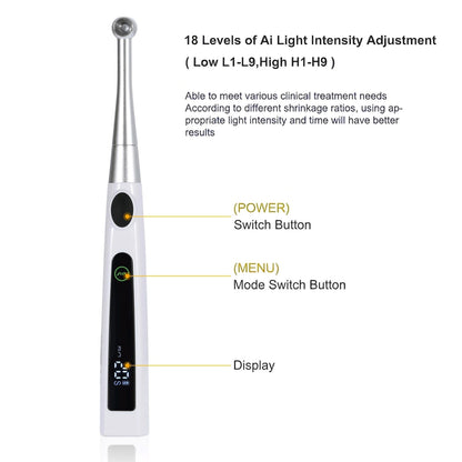 Dental Light Cure Unit – GX-C240 | Cordless LED 1-Second Fast Cure