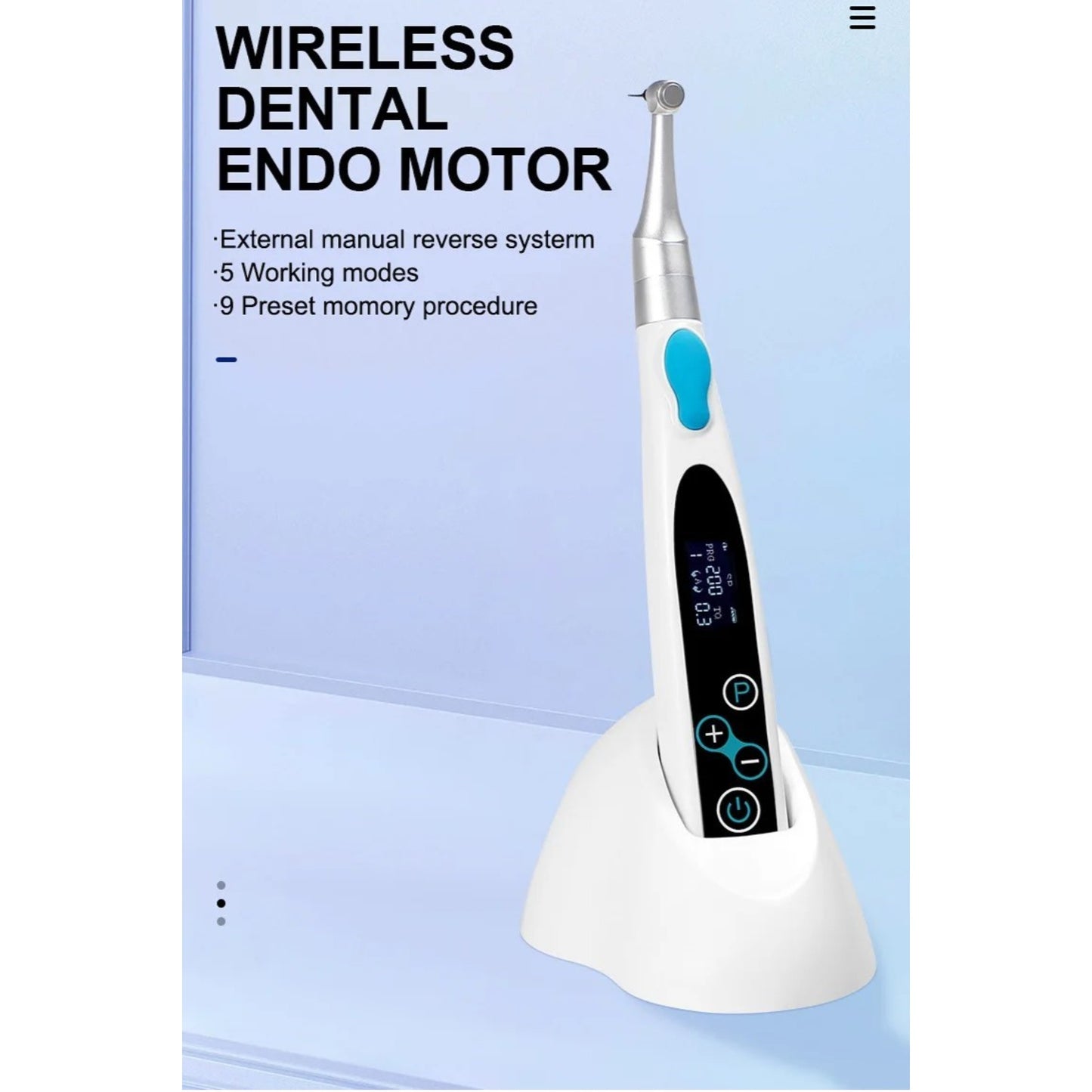 Dental Wireless EndoMotor - GXi-48 | Cordless Endodontic Motor