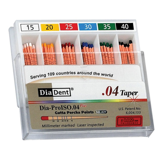 Dia-Dent Gutta Percha Points 4%