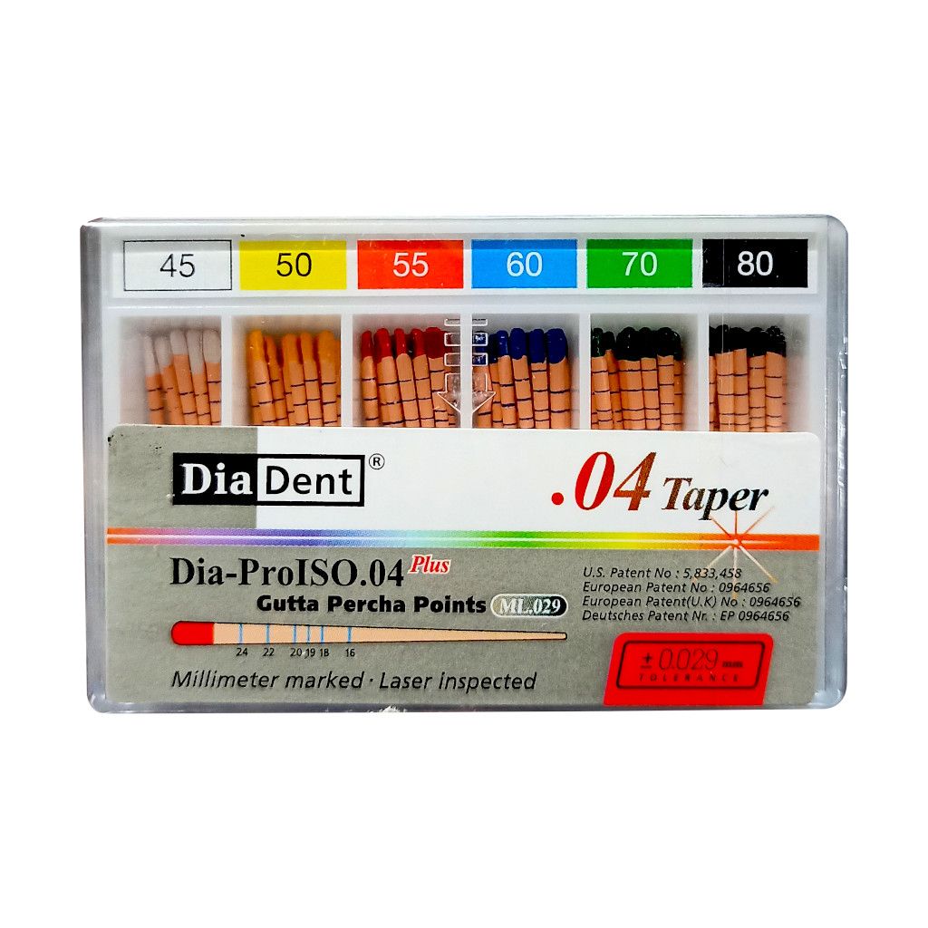 Dia-Dent Gutta Percha Points 4%