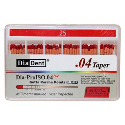 Dia-Dent Gutta Percha Points 4%