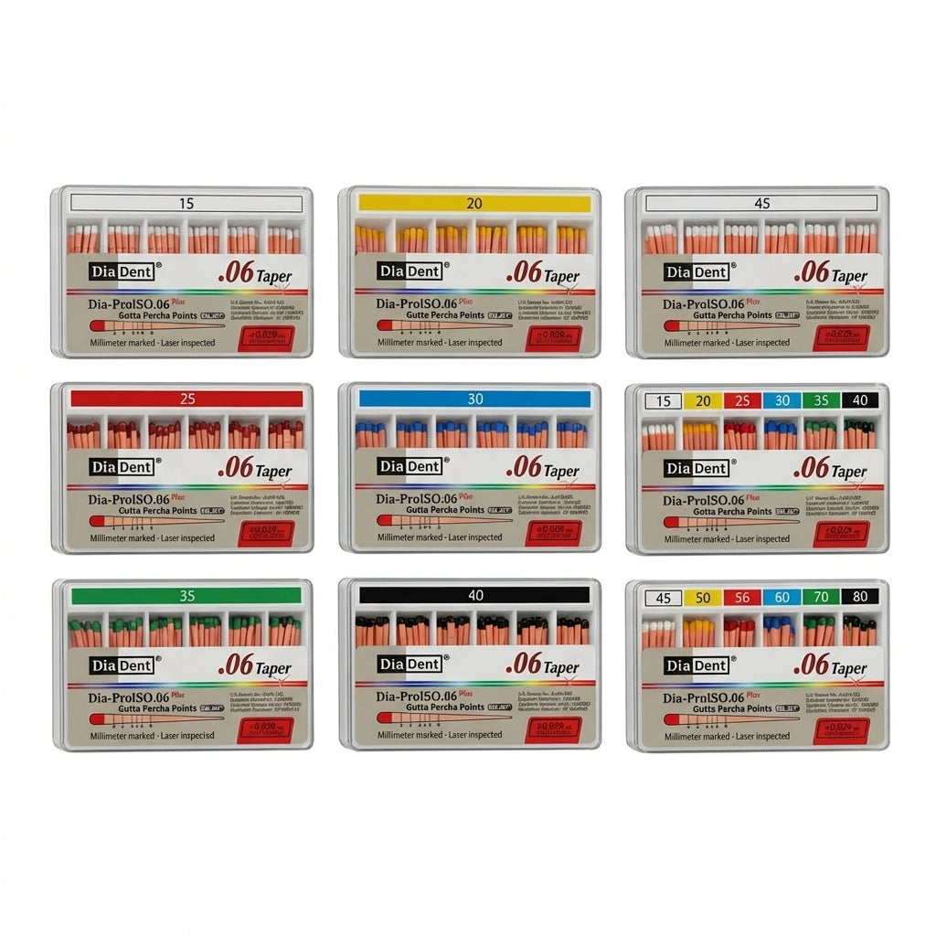 Dia-Dent Gutta Percha Points 6%