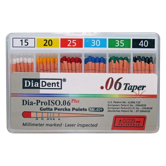 Dia-Dent Gutta Percha Points 6%