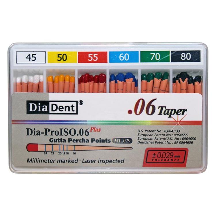Dia-Dent Gutta Percha Points 6%