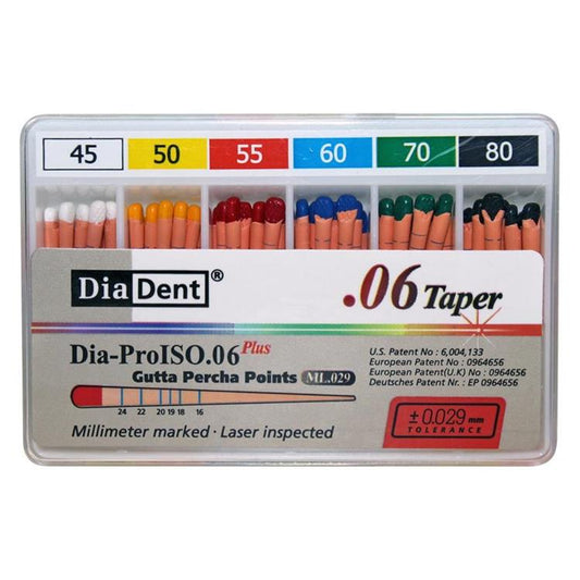 Dia-Dent Gutta Percha Points 6%