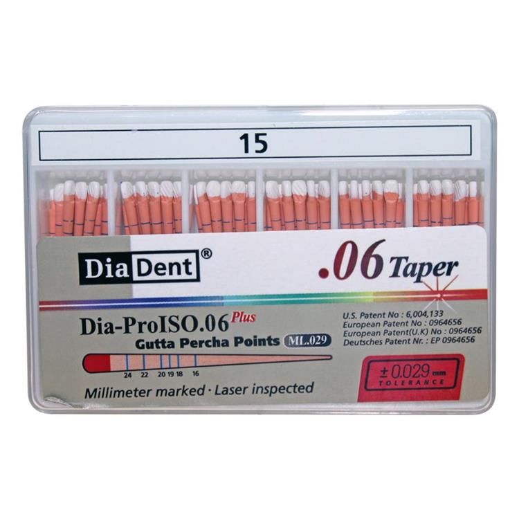 Dia-Dent Gutta Percha Points 6%