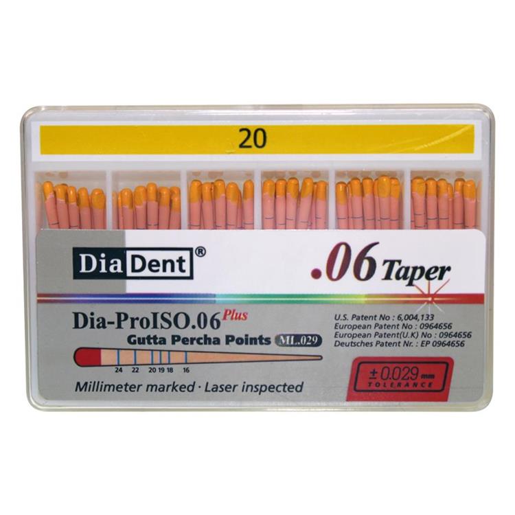 Dia-Dent Gutta Percha Points 6%