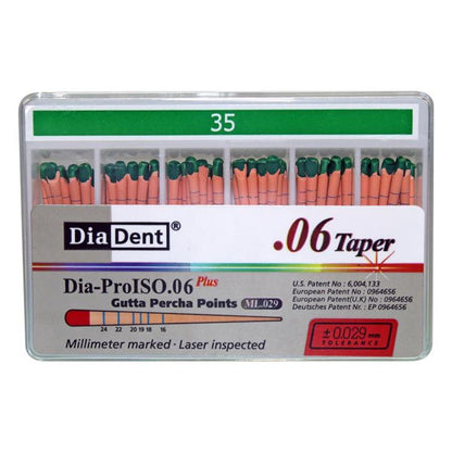 Dia-Dent Gutta Percha Points 6%