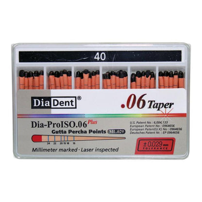 Dia-Dent Gutta Percha Points 6%