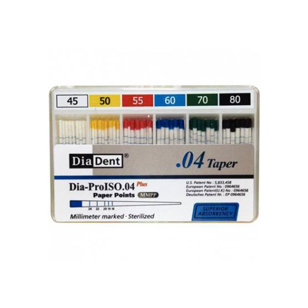 Dia-Dent Paper Point Special Tapered 4%