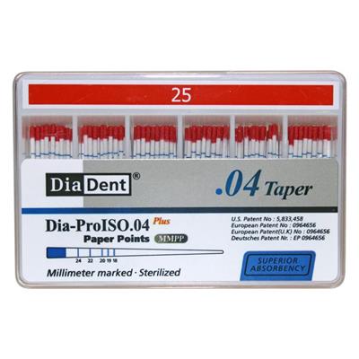 Dia-Dent Paper Point Special Tapered 4%