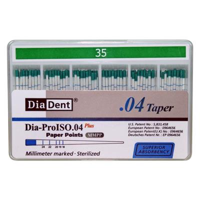 Dia-Dent Paper Point Special Tapered 4%
