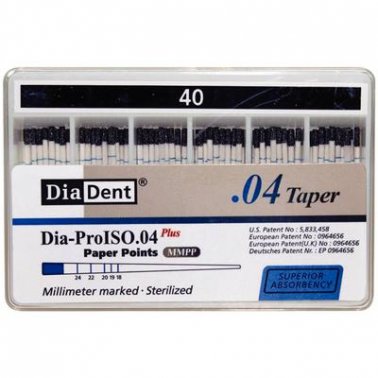 Dia-Dent Paper Point Special Tapered 4%