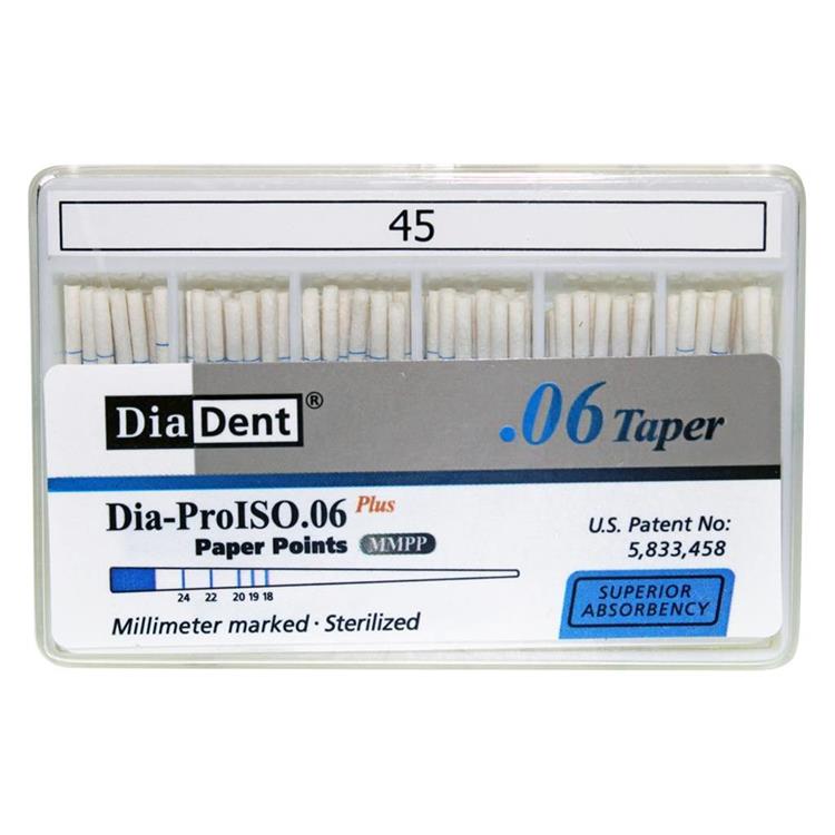 Dia-Dent Paper Point Special Tapered 6%