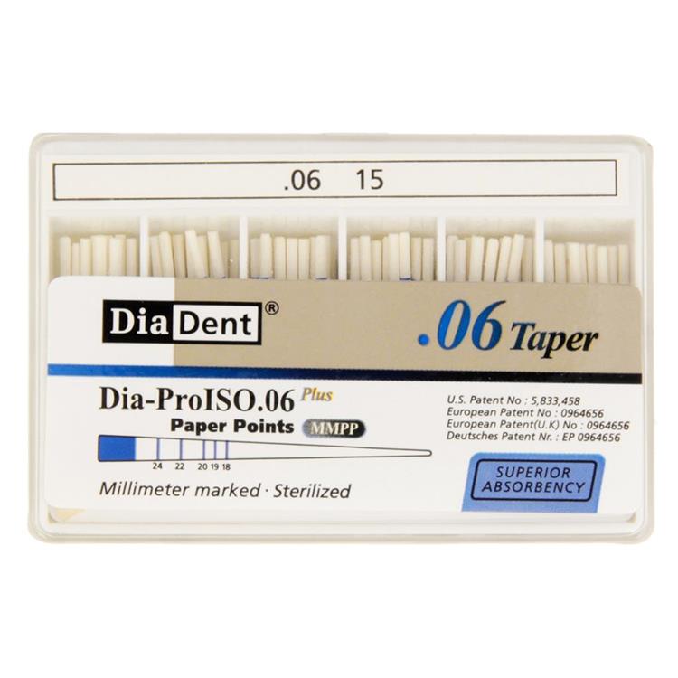 Dia-Dent Paper Point Special Tapered 6%