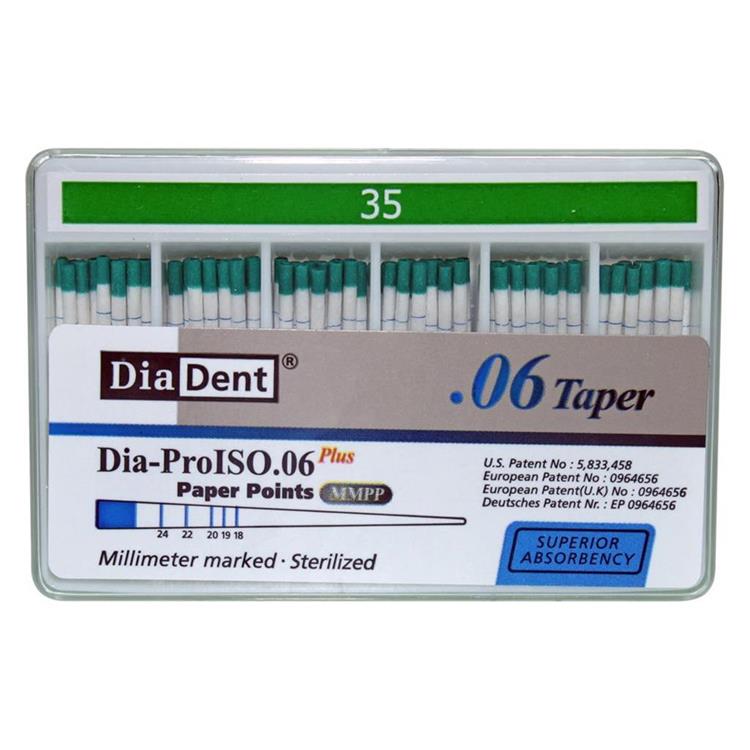 Dia-Dent Paper Point Special Tapered 6%
