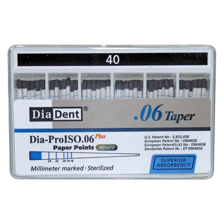 Dia-Dent Paper Point Special Tapered 6%