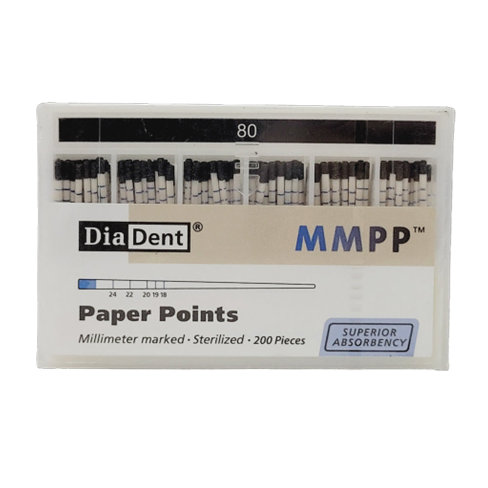 Dia-Dent Paper Points Millimeter Marked 2%