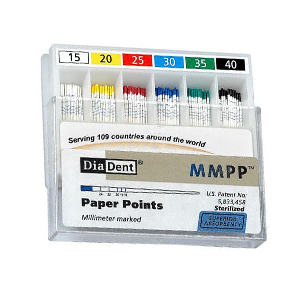 Dia-Dent Paper Points Millimeter Marked 2%