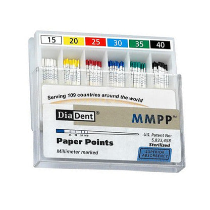 Dia-Dent Paper Points Millimeter Marked 2%
