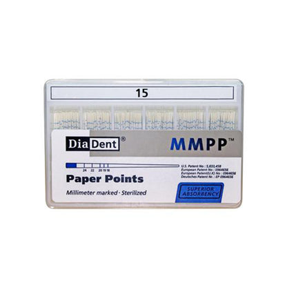 Dia-Dent Paper Points Millimeter Marked 2%