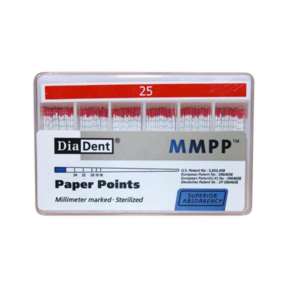 Dia-Dent Paper Points Millimeter Marked 2%