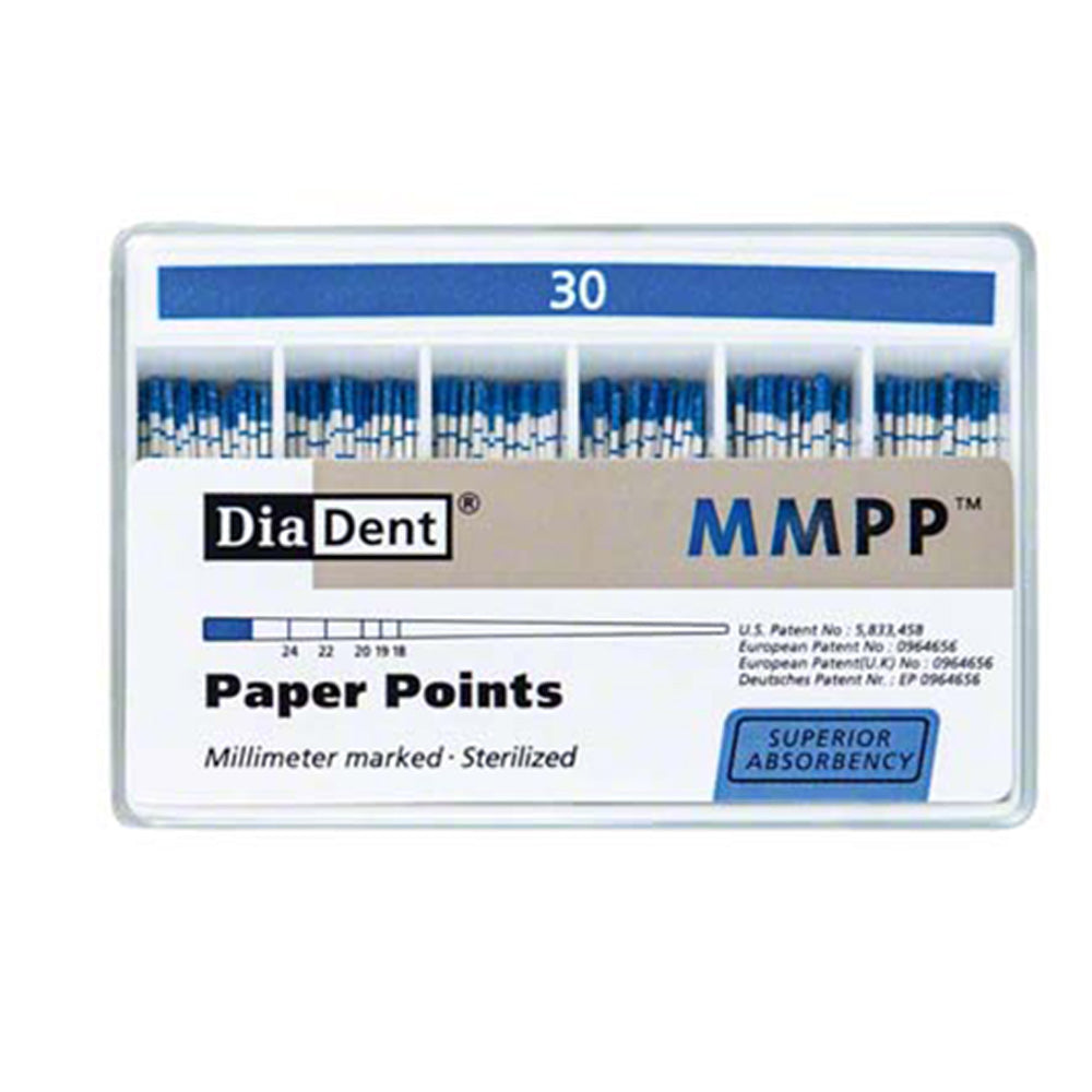 Dia-Dent Paper Points Millimeter Marked 2%