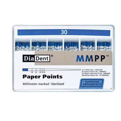 Dia-Dent Paper Points Millimeter Marked 2%